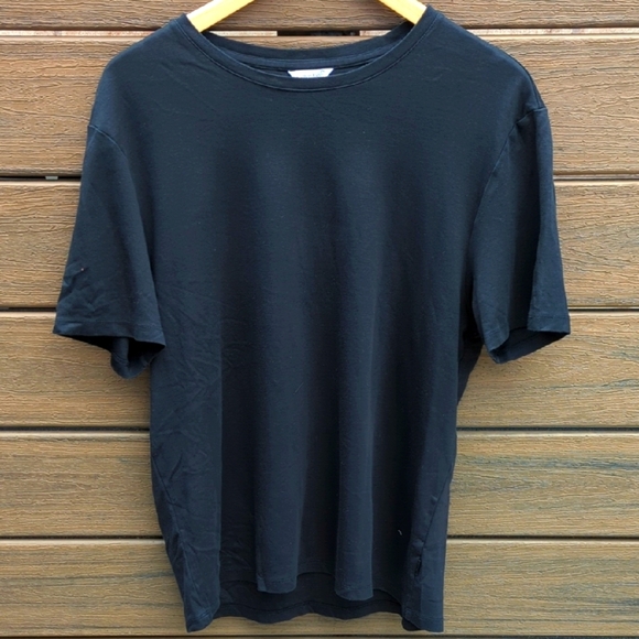 Men's Calvin Klein Classic Black Men's T-Shirt - Size Medium Great Condition - Picture 1 of 6